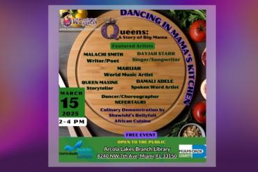 Dancing in Mama's Kitchen Presented by Women in Music Ayo